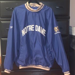 NEW Notre Dame windbreaker